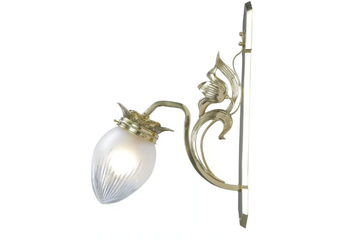 LYON III - Brass wall lamp by Patinas Lighting - view 3